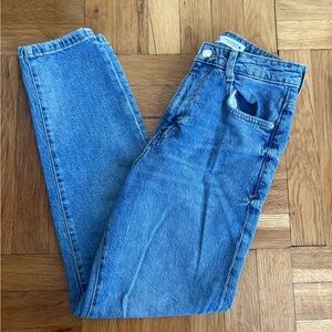 Zara Women's Blue Jeans Size 4 Mid Rise New